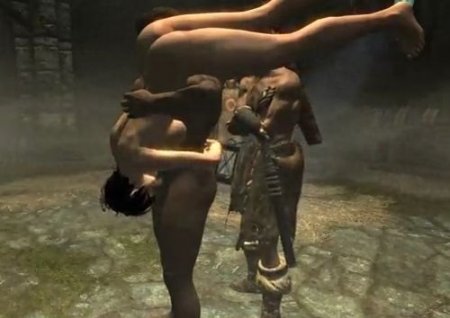 Секс монстры - видео из компьютерной порно игры с 3d графикой